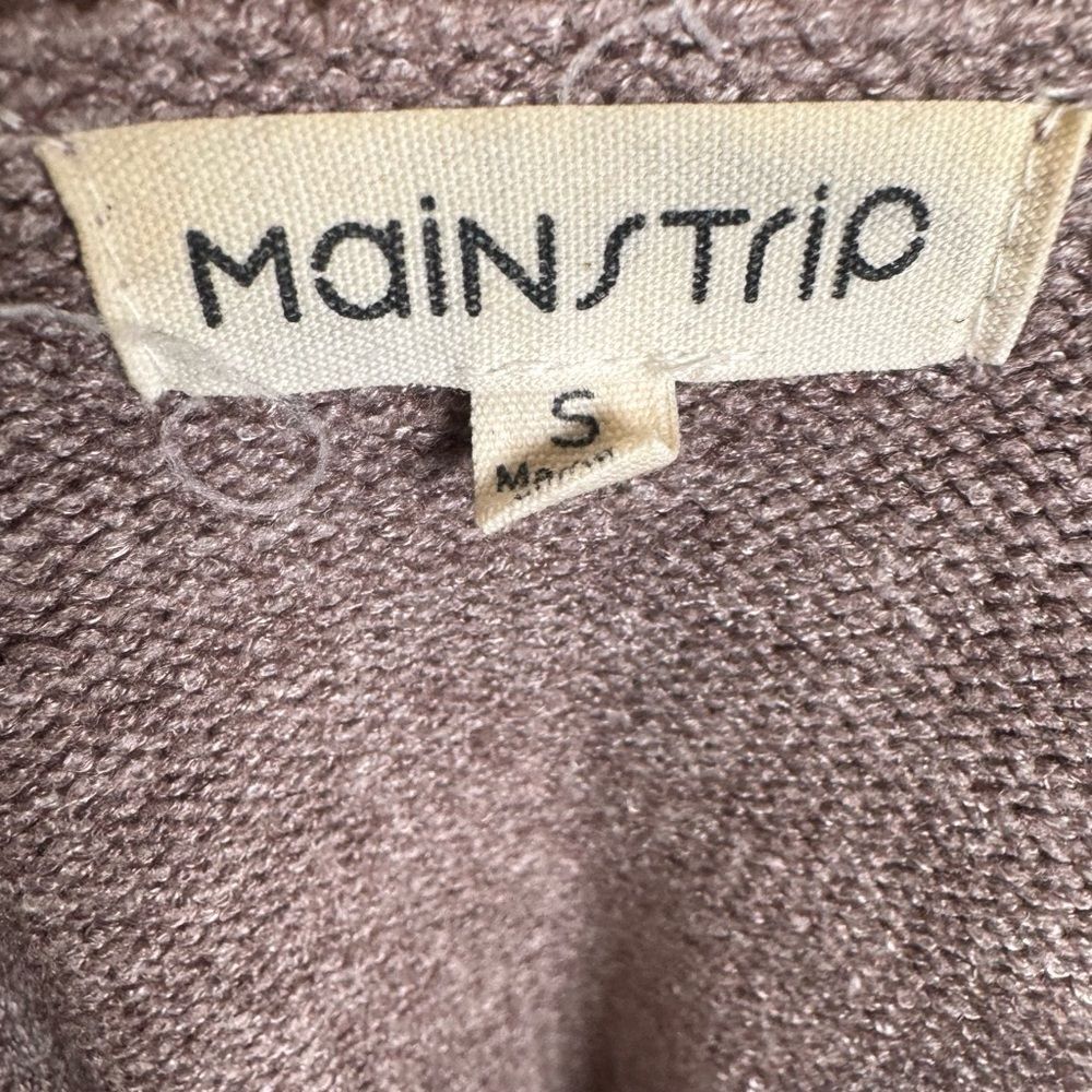Mainstrip Cream Mauve And Gray Color Block Sweate… - image 5